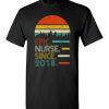 $18.95 – Epic Nurse Since 2019 Retro style T-Shirt