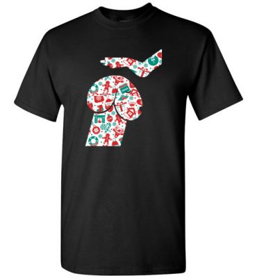 $18.95 - Penis Dog Christmas Funny T-Shirt