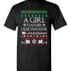 $18.95 – Funny Xmas shirts quote with sayings Girl Has No Ugly Sweater Medieval Thrones T-Shirt