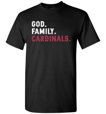 $18.95 – Christian Dad Father Day Gift God Family Cardinals T-Shirt