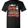 $18.95 – Funny Christmas Shirts: This girl loves hallmark Christmas movies T-Shirt