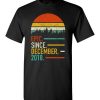 $18.95 – Retro Vintage Birthday Custom Tee Shirts Epic Since December 2018 T-Shirt