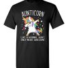 $18.95 - Best Aunt Ever Shirts Aunticorn Like An Aunt Only Awesome Dabbing Unicorn T-Shirt