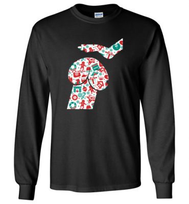 $23.95 - Penis Dog Christmas Funny Long Sleeve T-Shirt