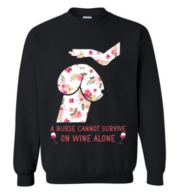 $29.95 – Funny Nurse Wine Shirts: Penis Dog Sweatshirt