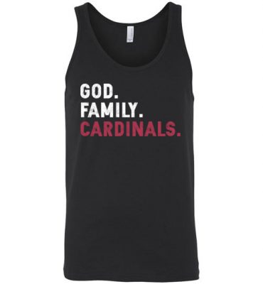 $24.95 – Christian Dad Father Day Gift God Family Cardinals Unisex Tank