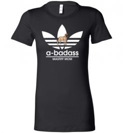 $19.95 – A-Badass Mastiff Mom T-Shirts Gift for Dog Lovers Lady T-Shirt