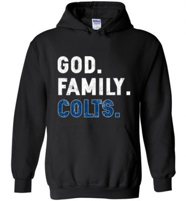 $32.95 – Christian Dad Father Day Gift God Family Colts Hoodie