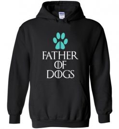 $32.95 – Father of Dogs Funny Dog Lovers Hoodie