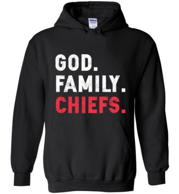 $32.95 – Christian Dad Father Day Gift God Family Chiefs Hoodie