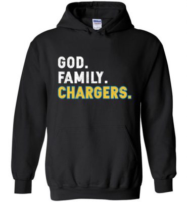 $32.95 – Christian Dad Father Day Gift God Family Chargers Hoodie