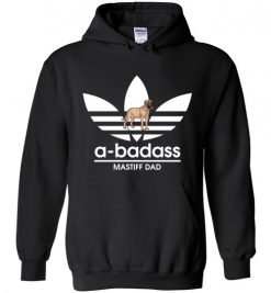 $32.95 – A-Badass Mastiff Dad T-Shirts Gift for Dog Lovers Hoodie