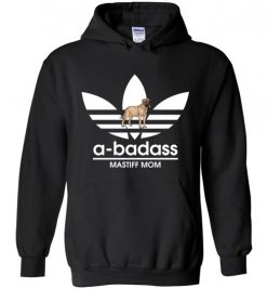 $32.95 – A-Badass Mastiff Mom T-Shirts Gift for Dog Lovers Hoodie