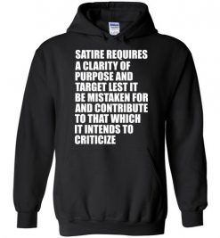 $32.95 - Funny Satire Sarcasm Hoodie