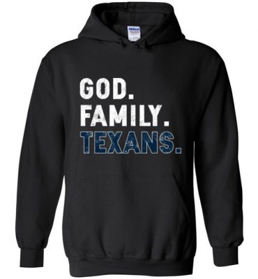 $32.95 – Christian Dad Father Day Gift God Family Texans Hoodie