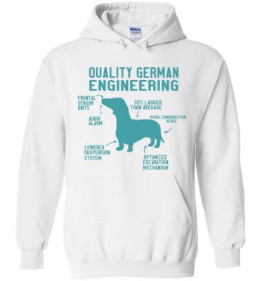 $32.95 – Funny Weiner Dog Joke Shirts: Sarcastic German Dachshund Hoodie