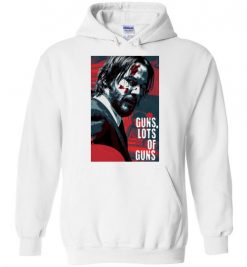 $32.95 – John Wick Guns Lots of Guns Funny Hoodie