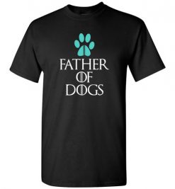 $18.95 – Father of Dogs Funny Dog Lovers T-Shirt