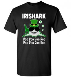 $18.95 – Irish Shark T-Shirts Funny St Patricks Day Tee T-Shirt