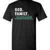 $18.95 – Christian Dad Father Day Gift God Family Jaguars T-Shirt