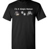 $18.95 – I’m a Simple Woman Jeep Flip Flop Pets Lovers T-Shirt,