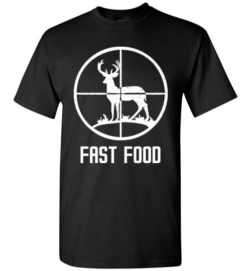 $18.95 – Fast Food Deer Hunting Shirts Funny Gift For Hunters T-Shirt