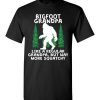 $18.95 – Bigfoot Grandpa Shirts Funny Sasquatch Gift T-Shirt