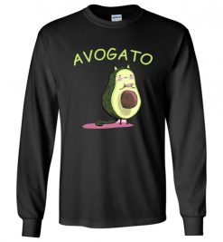 $23.95 – Funny Cinco De Mayo Shirts Cinco De Meow Avogato Cat Avocado Long Sleeve T-Shirt