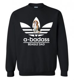 $29.95 – A-Badass Beagle Dad T-Shirts Gift for Dog Lovers Sweatshirt