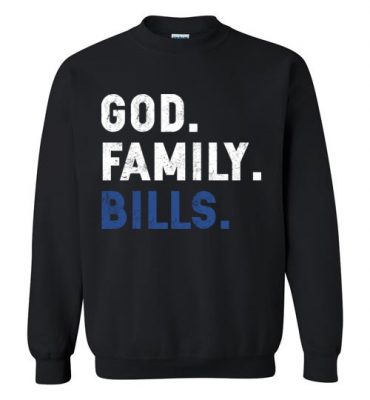 $29.95 – Christian Dad Father Day Gift God Family Bills Sweatshirt