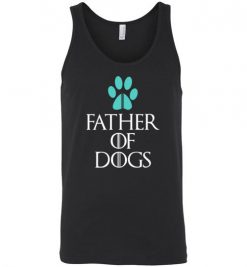 $24.95 – Father of Dogs Funny Dog Lovers Unisex Tank