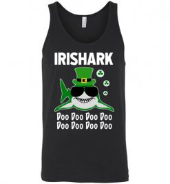 $24.95 – Irish Shark T-Shirts Funny St Patricks Day Tee Unisex Tank