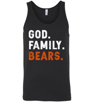 $24.95 – Christian Dad Father Day Gift God Family Bears Unisex Tank