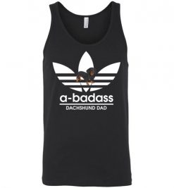 $24.95 – A-Badass Dachshund Dad T-Shirts Gift for Dog Lovers Unisex Tank