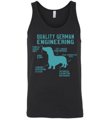 $24.95 – Funny Weiner Dog Joke Shirts: Sarcastic German Dachshund Unisex Tank