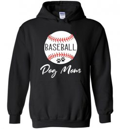 $32.95 – Baseball Dog Mom T-Shirts Gift for Dog Lovers Hoodie