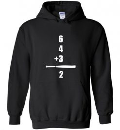 $32.95 – Double Play Baseball 6 4 3 2 T-Shirts Baseball Gift Hoodie