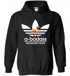 $32.95 – A-Badass Bullmastiff Mom T-Shirts Gift for Dog Lovers Hoodie