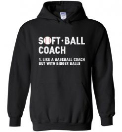 $32.95 – Softball Coach Funny Definition Baseball Hoodie