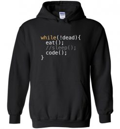 $32.95 – Eat Sleep Code Funny Programer Hoodie