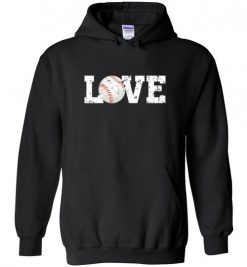 $32.95 – Love Baseball Graphic T-Shirts Gift for Baseball Mom Hoodie