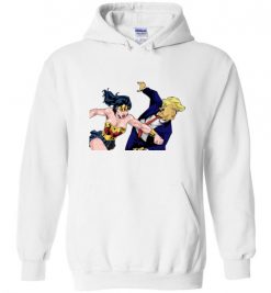 $32.95 – Wonder woman punching Trump Hoodie