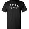 $18.95 – Skateboard Heartbeat Graphic T-Shirt