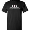 $18.95 – Easily Distracted By Dogs and baseball Funny T-Shirt