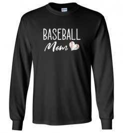 $23.95 – Baseball Mom T-Shirts Gift Long Sleeve T-Shirt