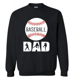 $29.95 – Baseball Dad T-Shirts Gift for Cool Dad Sweatshirt