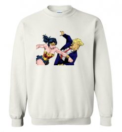 $29.95 – Wonder woman punching Trump Sweatshirt