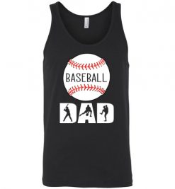 $24.95 – Baseball Dad T-Shirts Gift for Cool Dad Unisex Tank