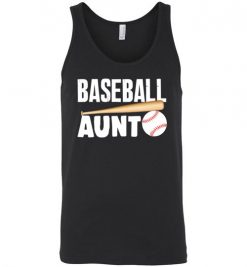 $24.95 – Baseball Aunt T-Shirts Gift for Cool Aunt Unisex Tank