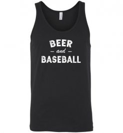 $24.95 – Beer and Baseball Slogan T-Shirts Gift Unisex Tank